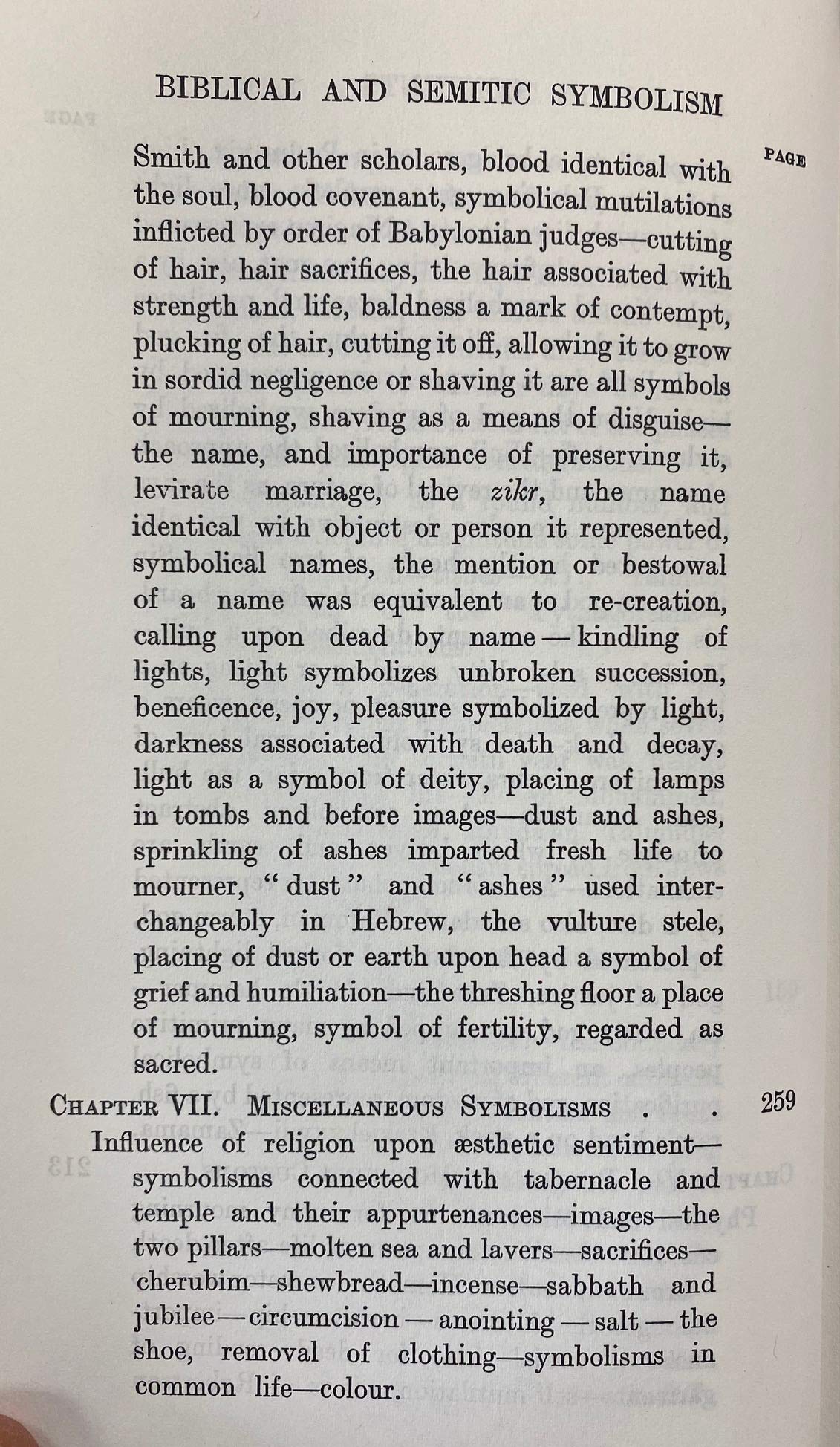 Studies in Biblical and Semitic symbolism, (The Library of Biblical studies)
