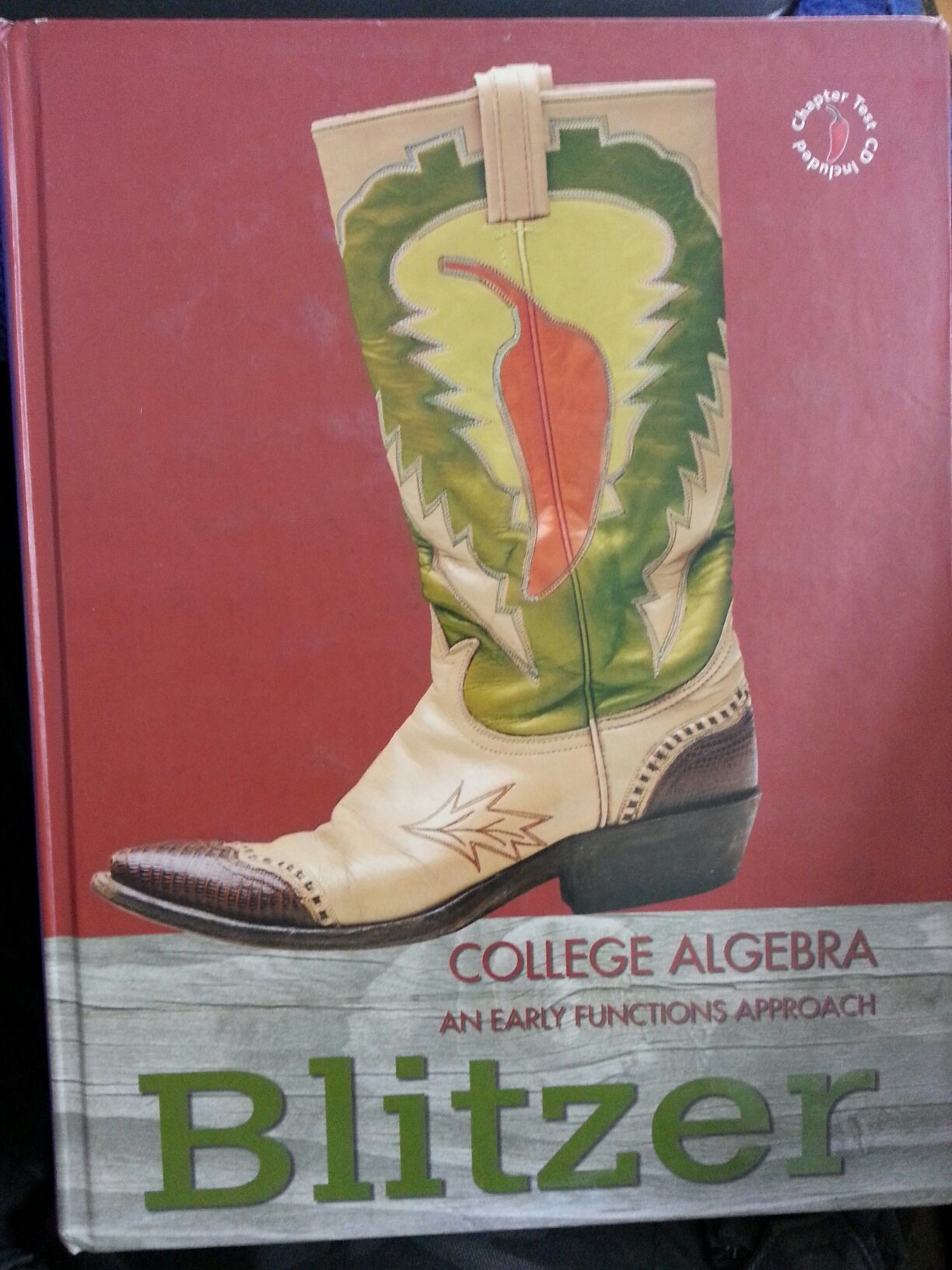 College Algebra: An Early Functions Approach