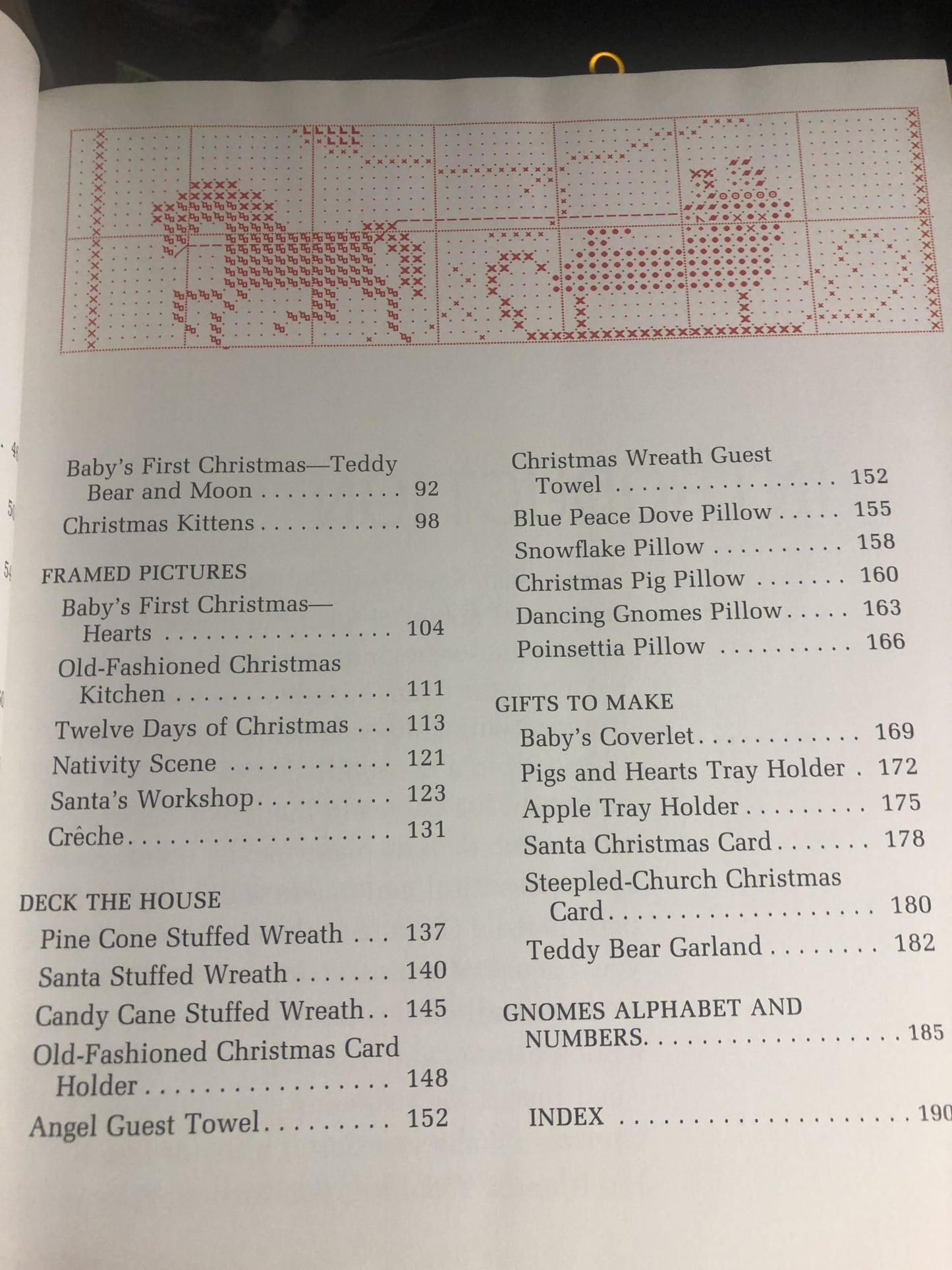 Country Christmas Cross-Stitch