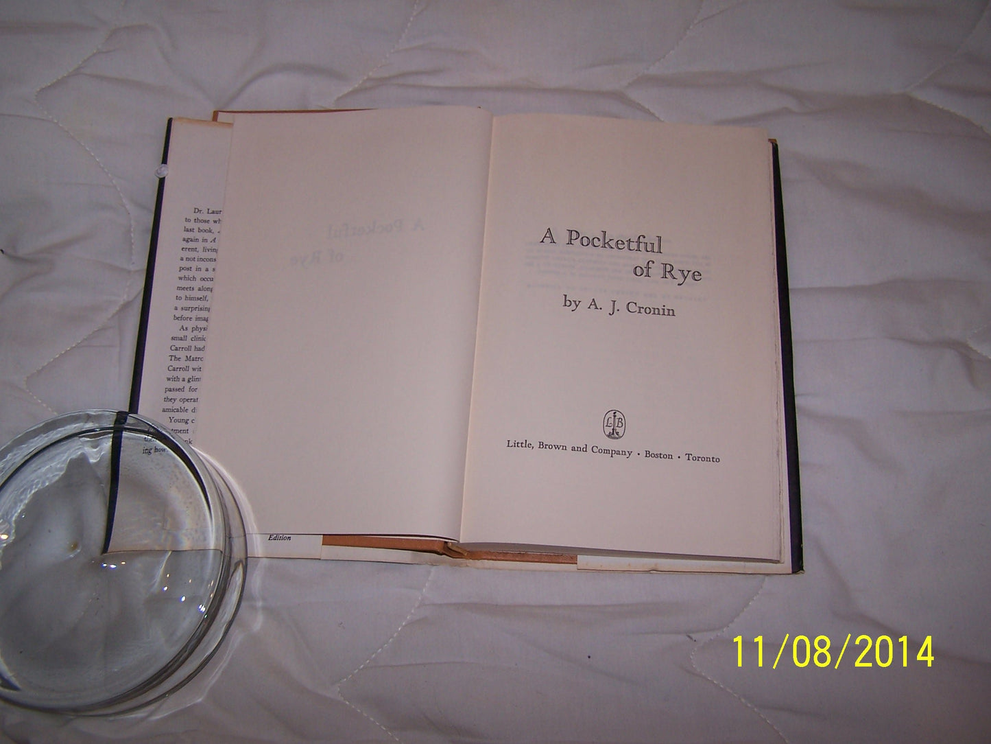 A Pocketful of Rye