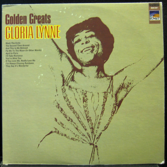 GLORIA LYNNE GOLDEN GREATS vinyl record