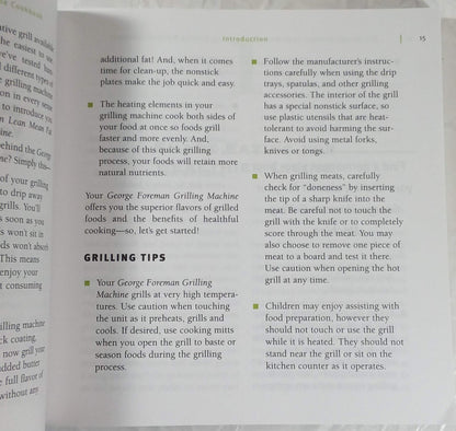 The George Foreman Lean Mean Fat Reducing Grilling Machine Cookbook