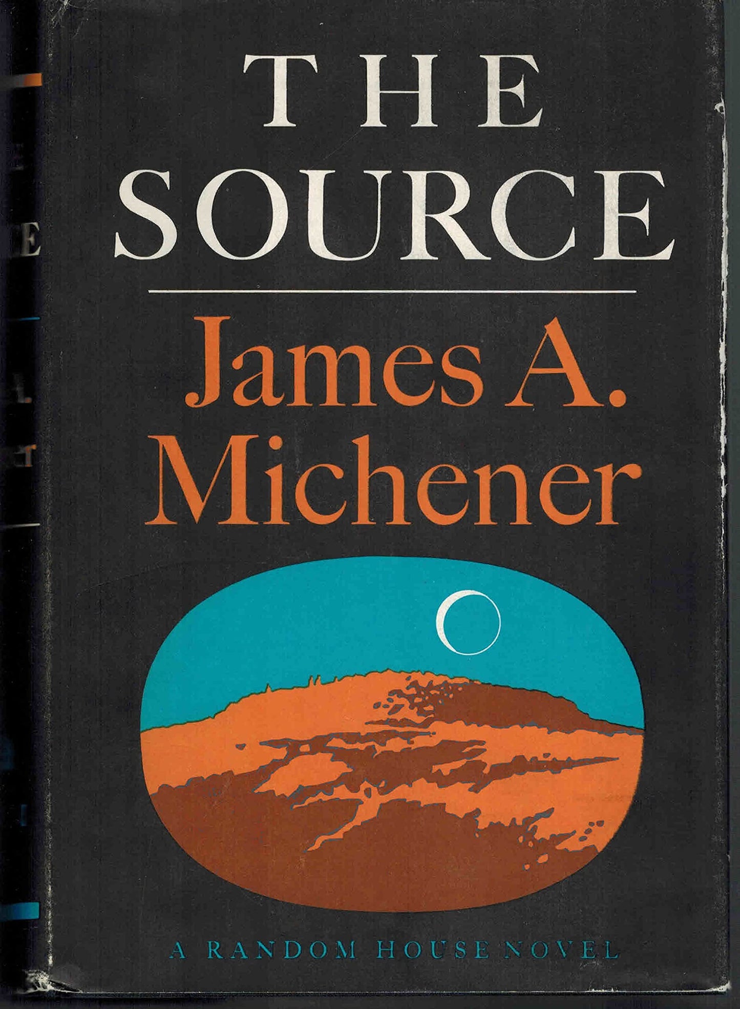 Rare - James A Michener The SOURCE in Dust Jacket 1965 NICE COPY