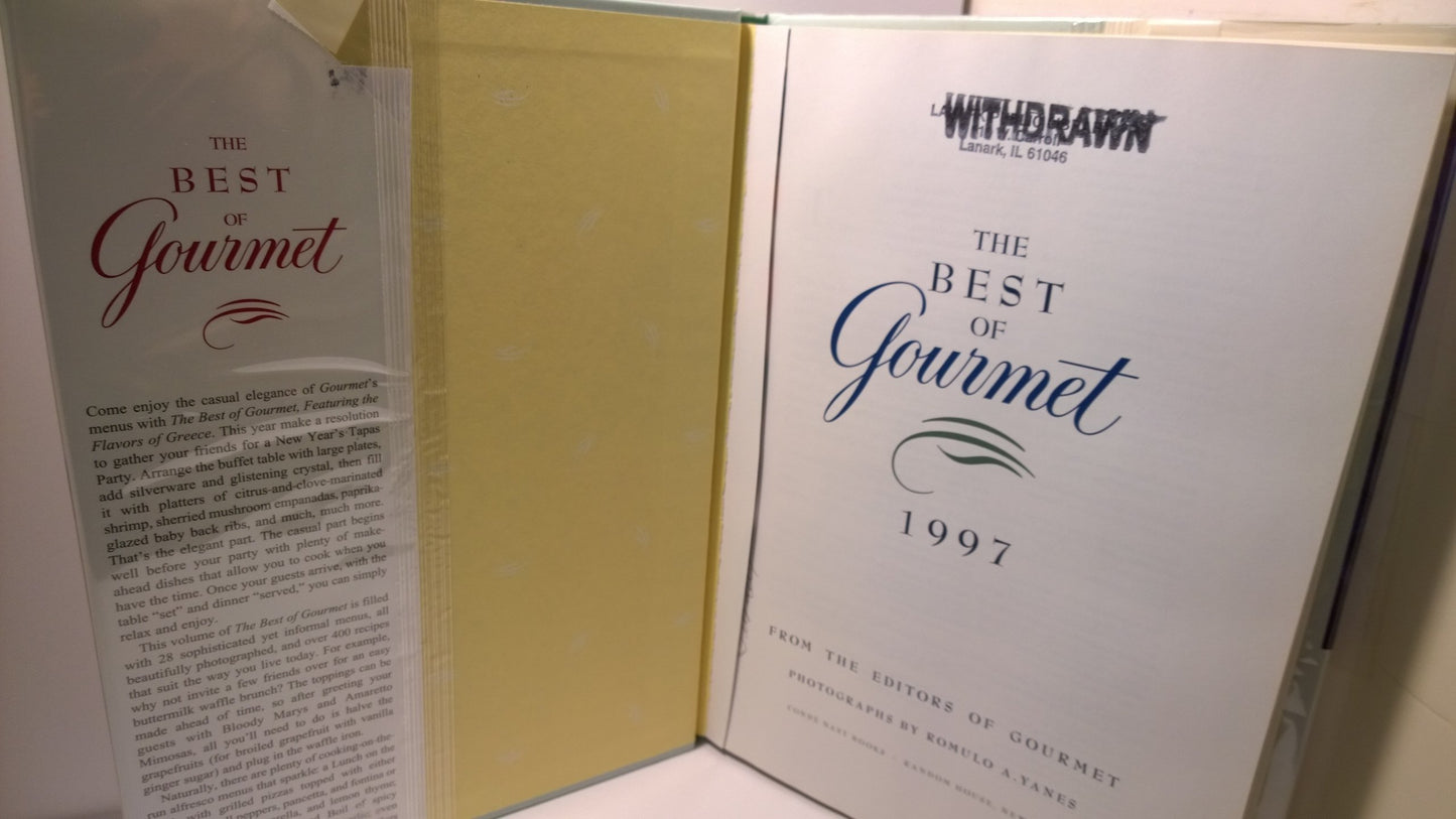 The Best of Gourmet 1997: Featuring the Flavors of Greece