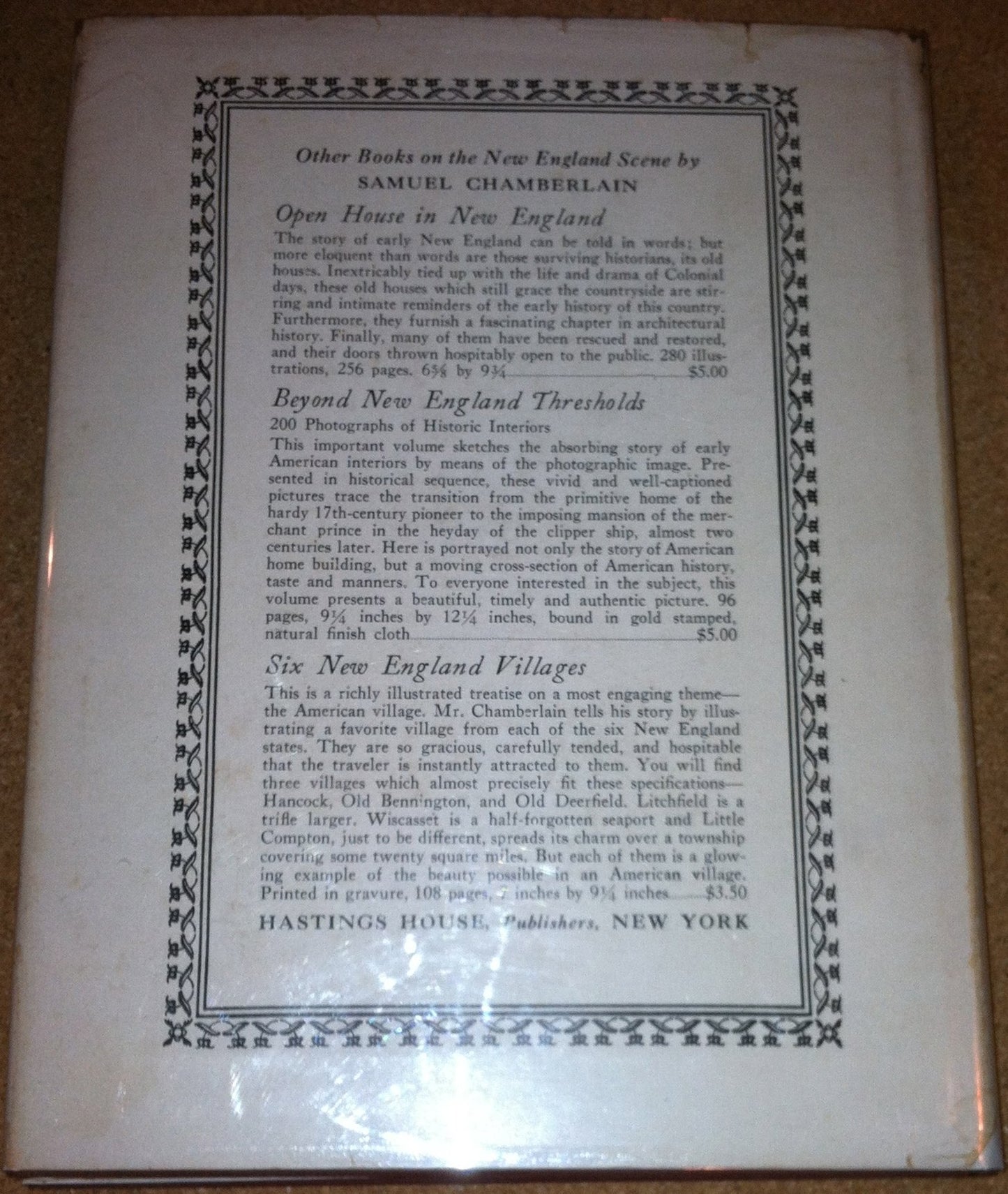 Salem Interiors: Two Centuries of New England Taste and Decoration
