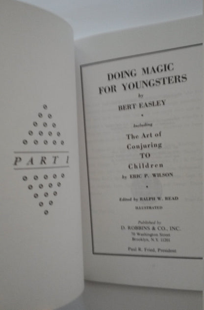 Doing Magic For Youngsters