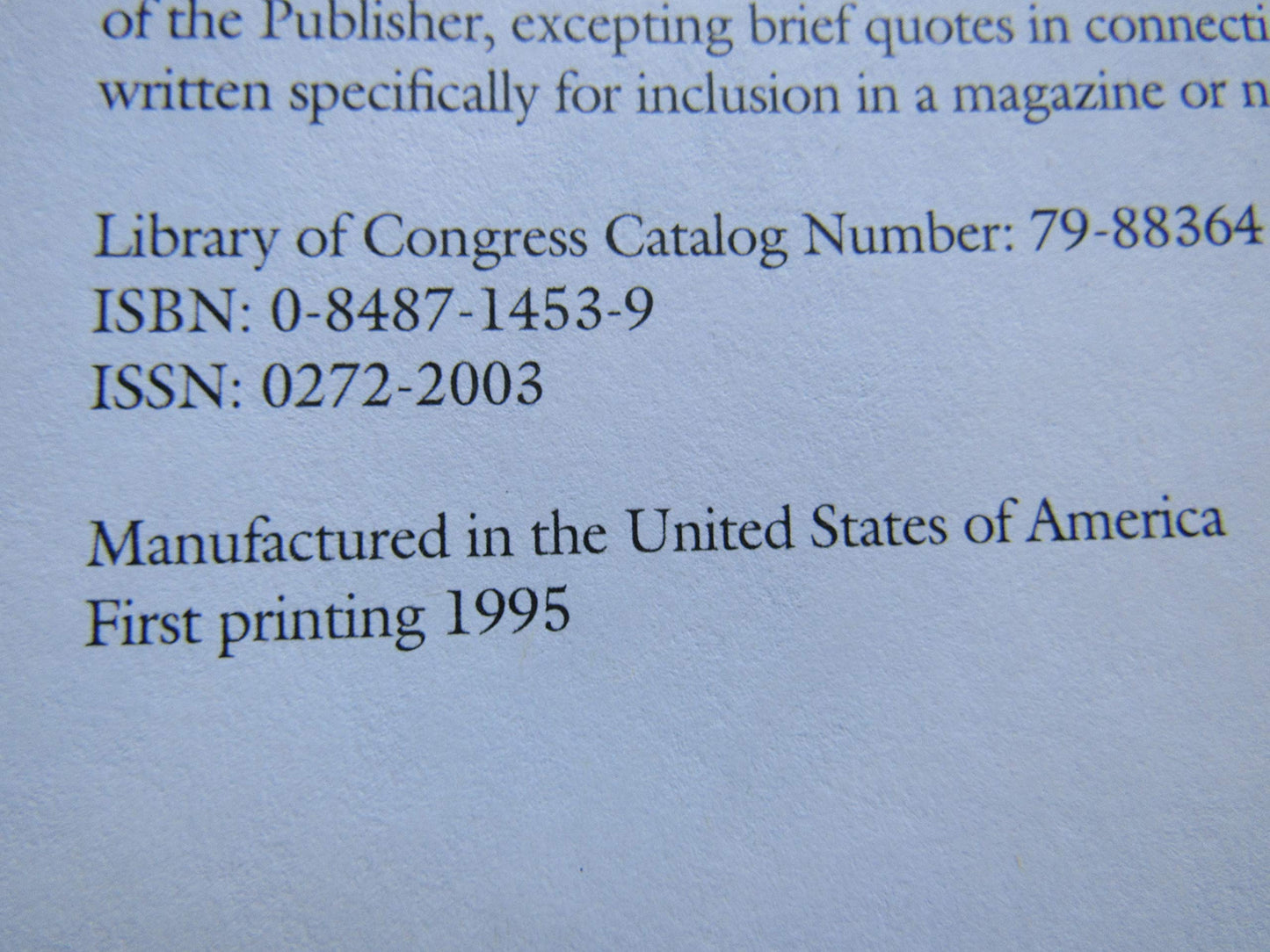 Southern Living 1995 Annual Recipes (Southern Living Annual Recipes)