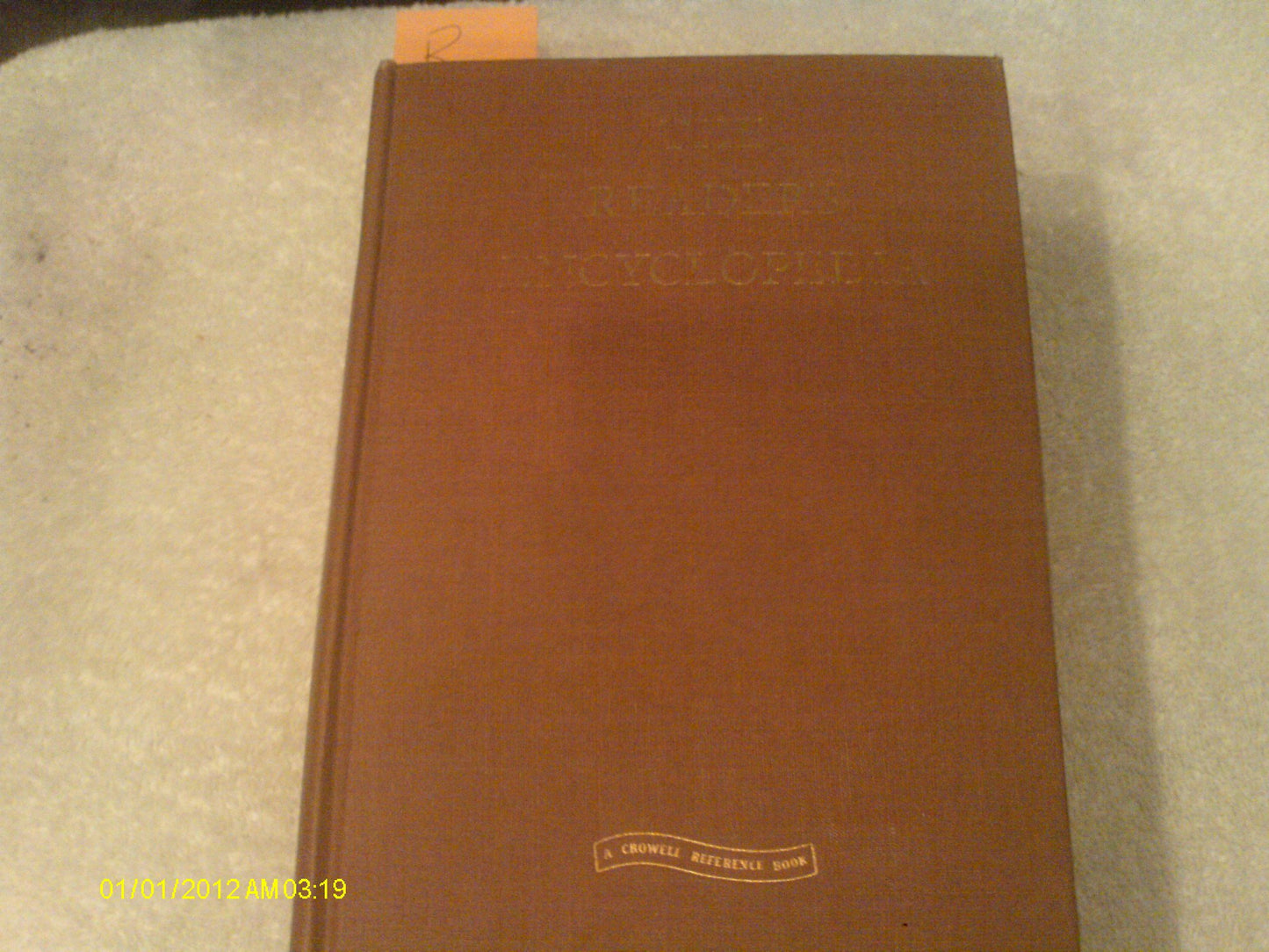 The Reader's Encyclopedia (Complete in one Volume)