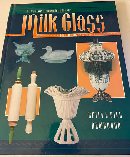 Collectors Encyclopedia Of Milk Glass Identification/Values