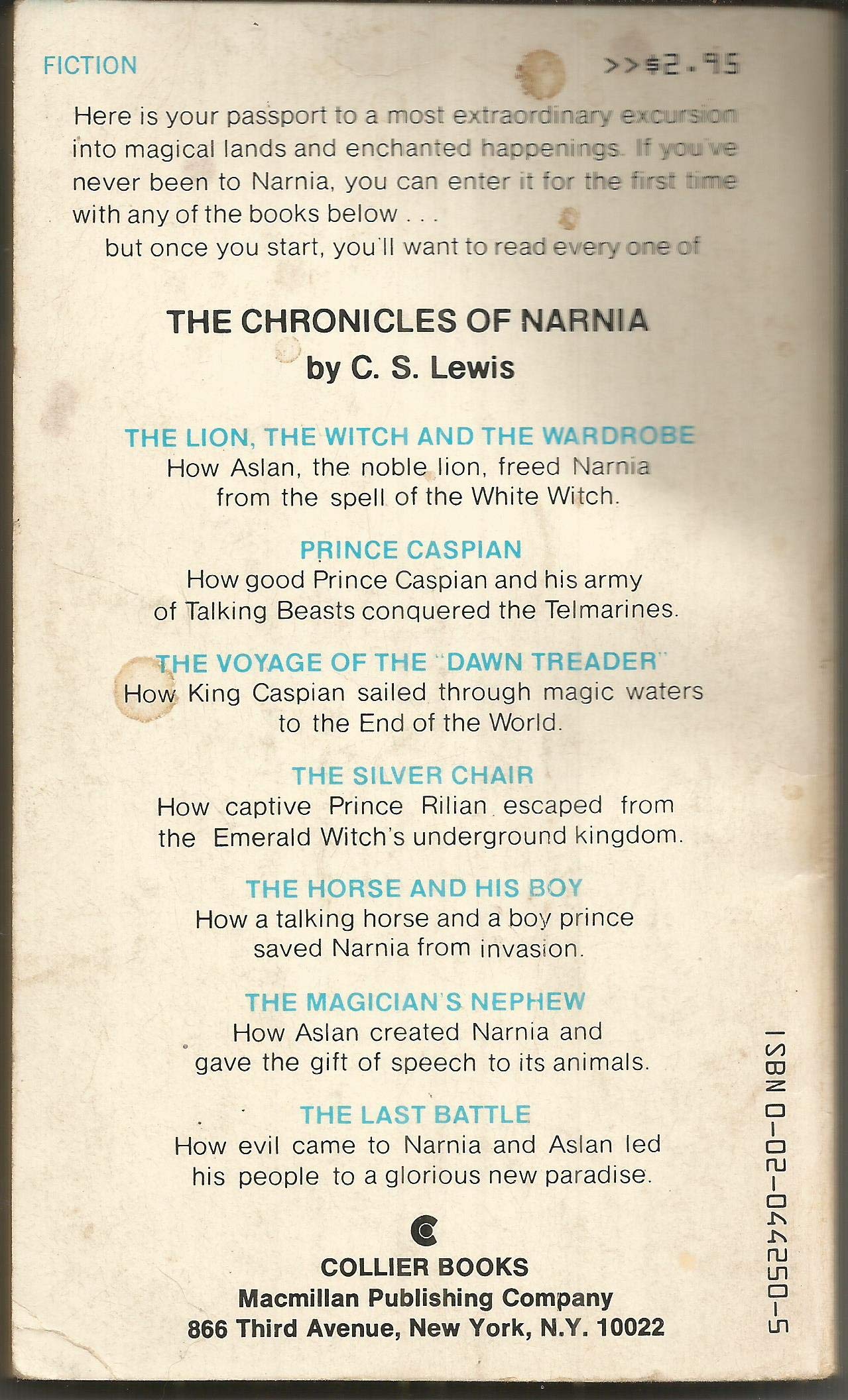The Silver Chair (Chronicles of Narnia, Book 4)