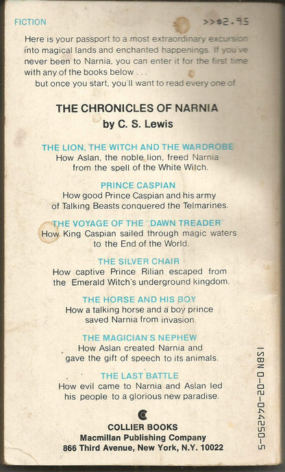 The Silver Chair (Chronicles of Narnia, Book 4)
