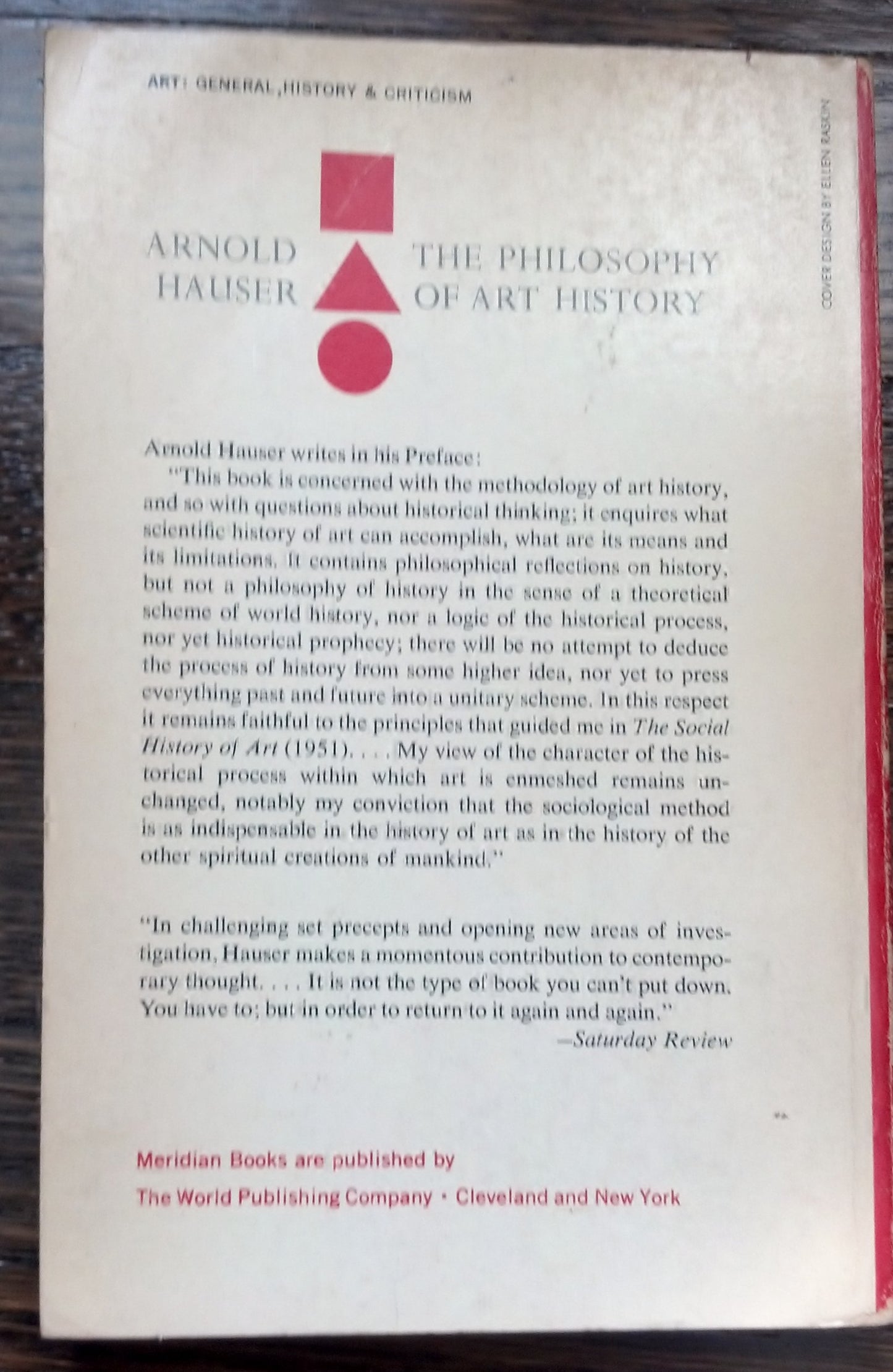 The Philosophy of Art History