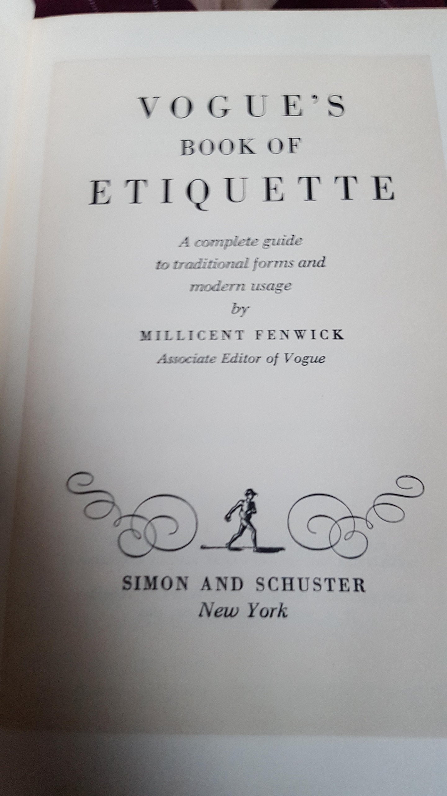 Vogue's Book of Etiquette