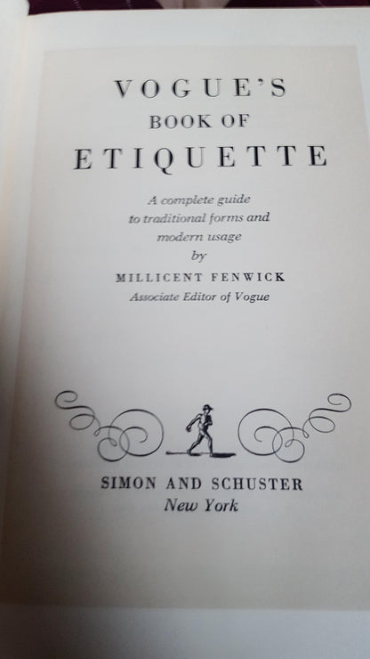 Vogue's Book of Etiquette