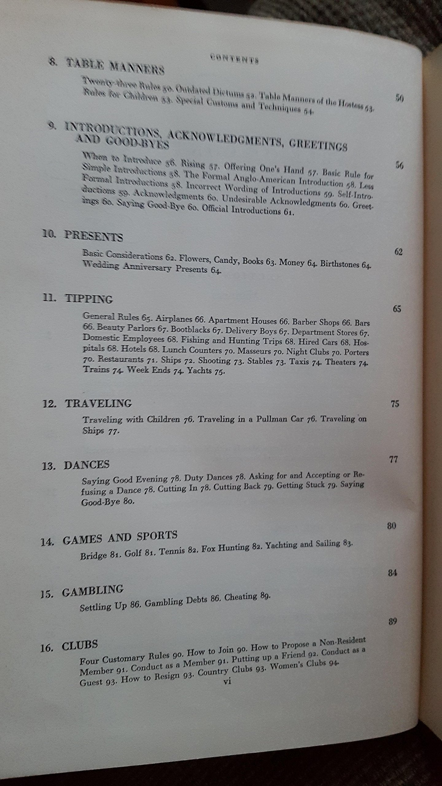 Vogue's Book of Etiquette
