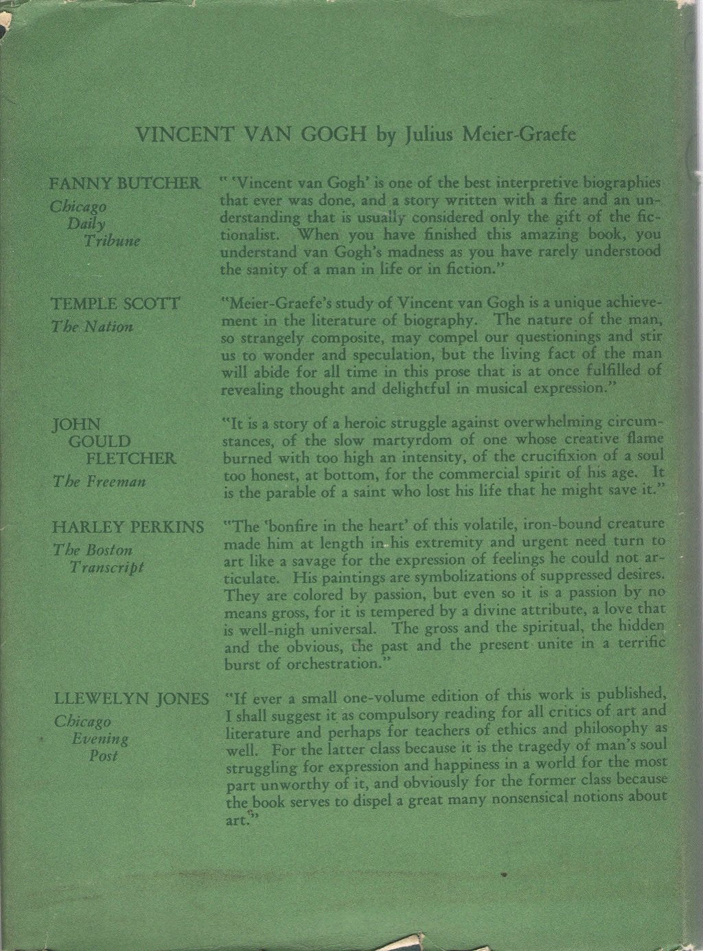 Vincent van Gogh; a biographical study
