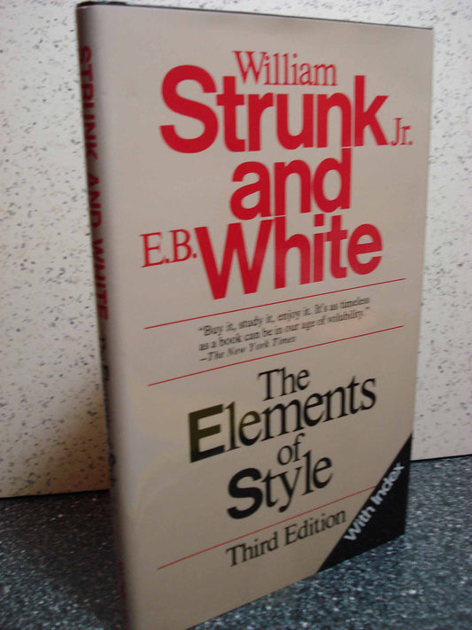 The Elements of Style, Third Edition