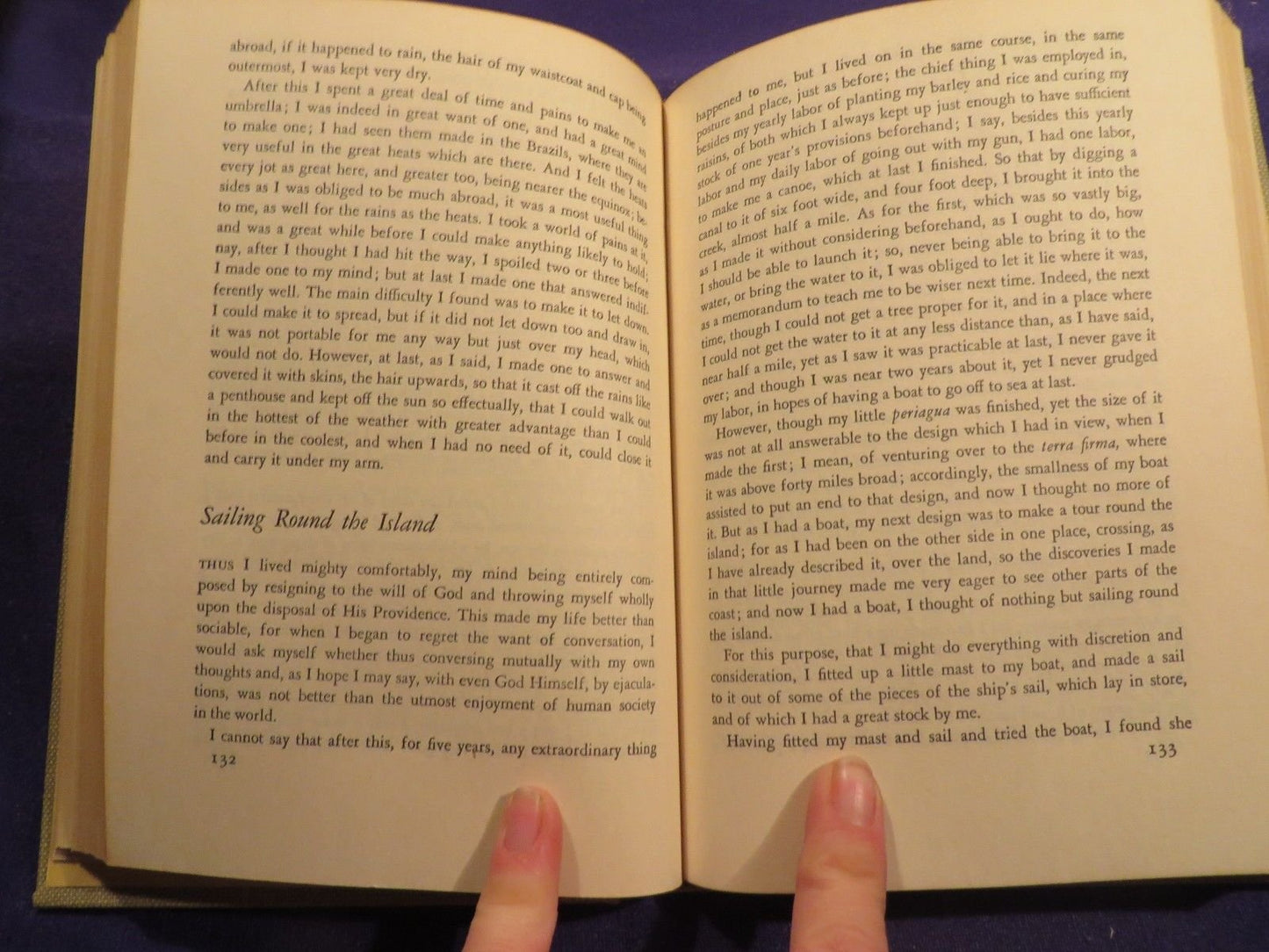 1941 ROBINSON CRUSOE by DANIEL DEFOE Hardcover by The Classics Club