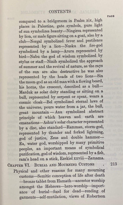 Studies in Biblical and Semitic symbolism, (The Library of Biblical studies)