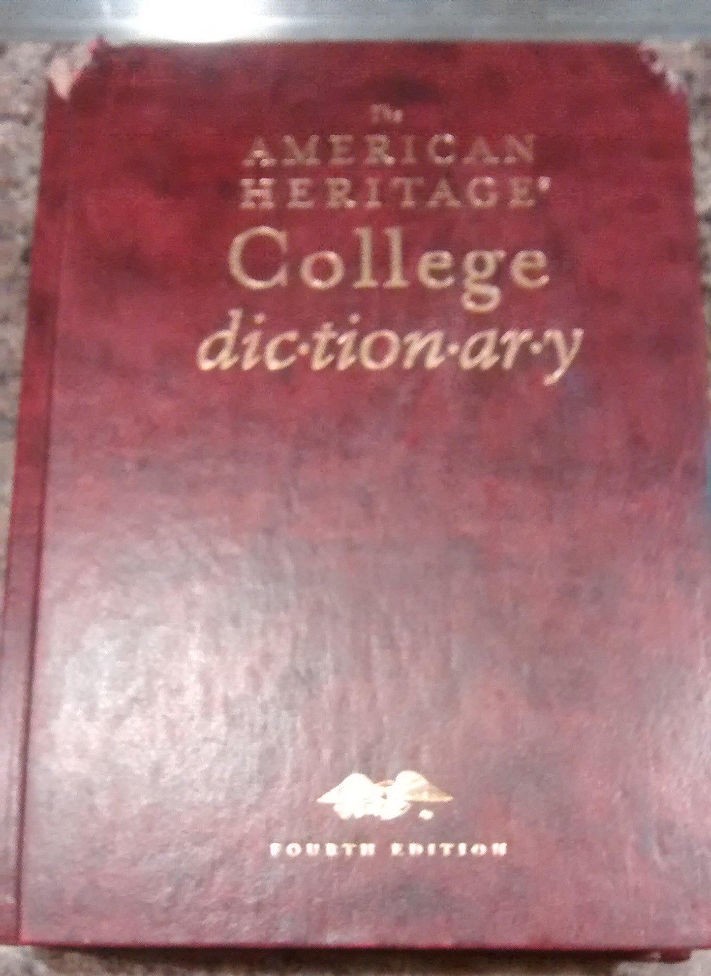 The American Heritage College Dictionary, Fourth Edition