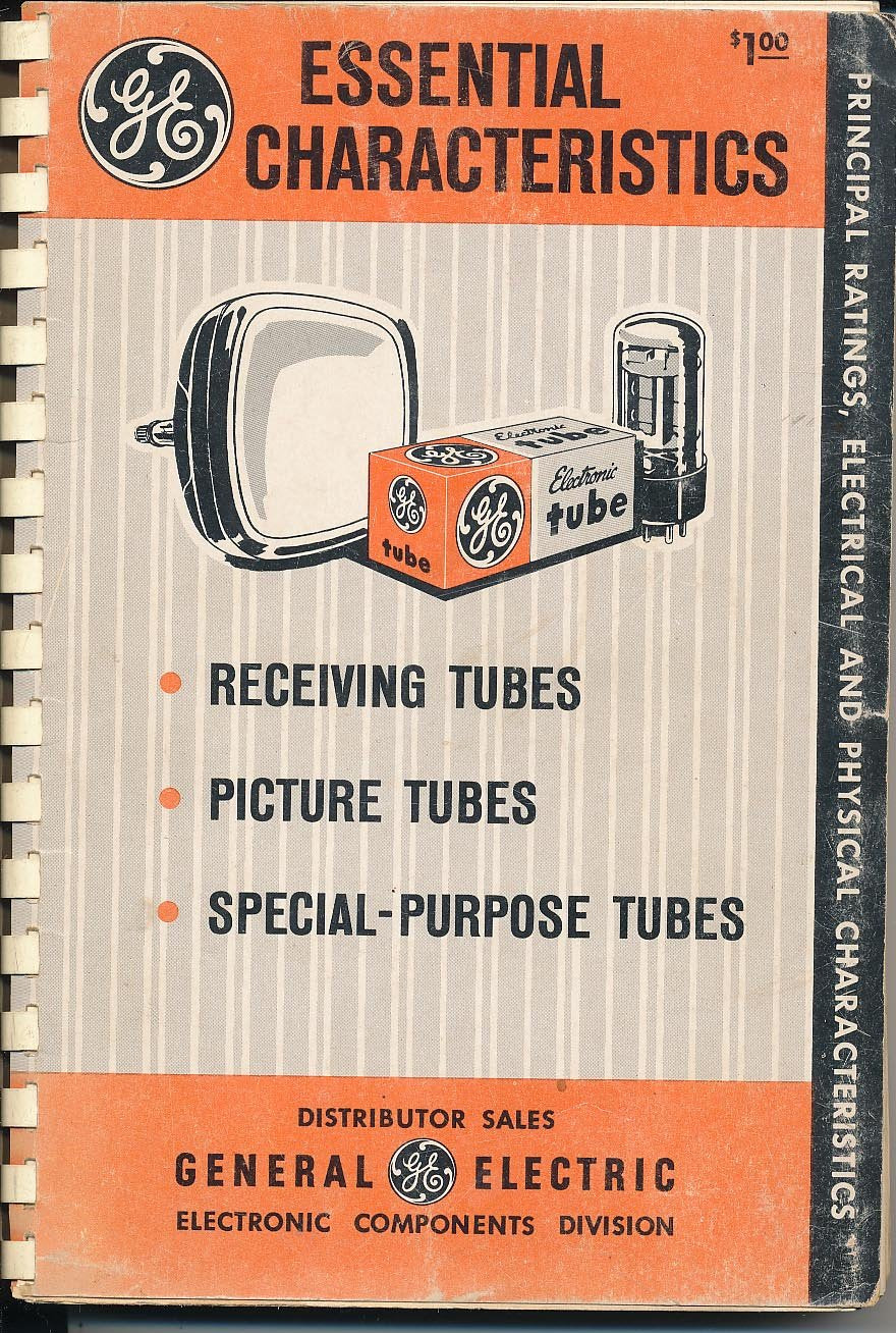 Essential Characteristics: Receiving Tubes, Picture Tubes, Special-purpose Tubes (ETR-15H)