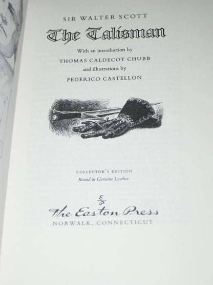 The Talisman - Sir Walter Scott - Easton Press - Federico Castellon Illustrations