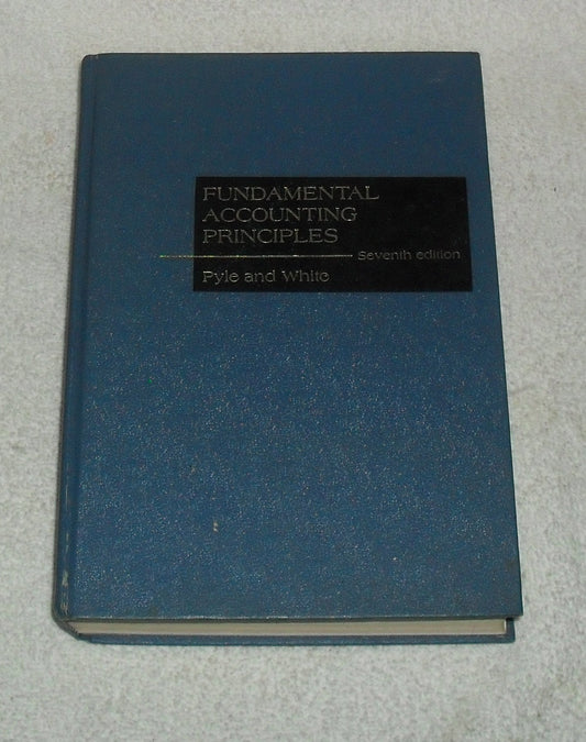 Fundamental accounting principles (The Willard J. Graham series in accounting)