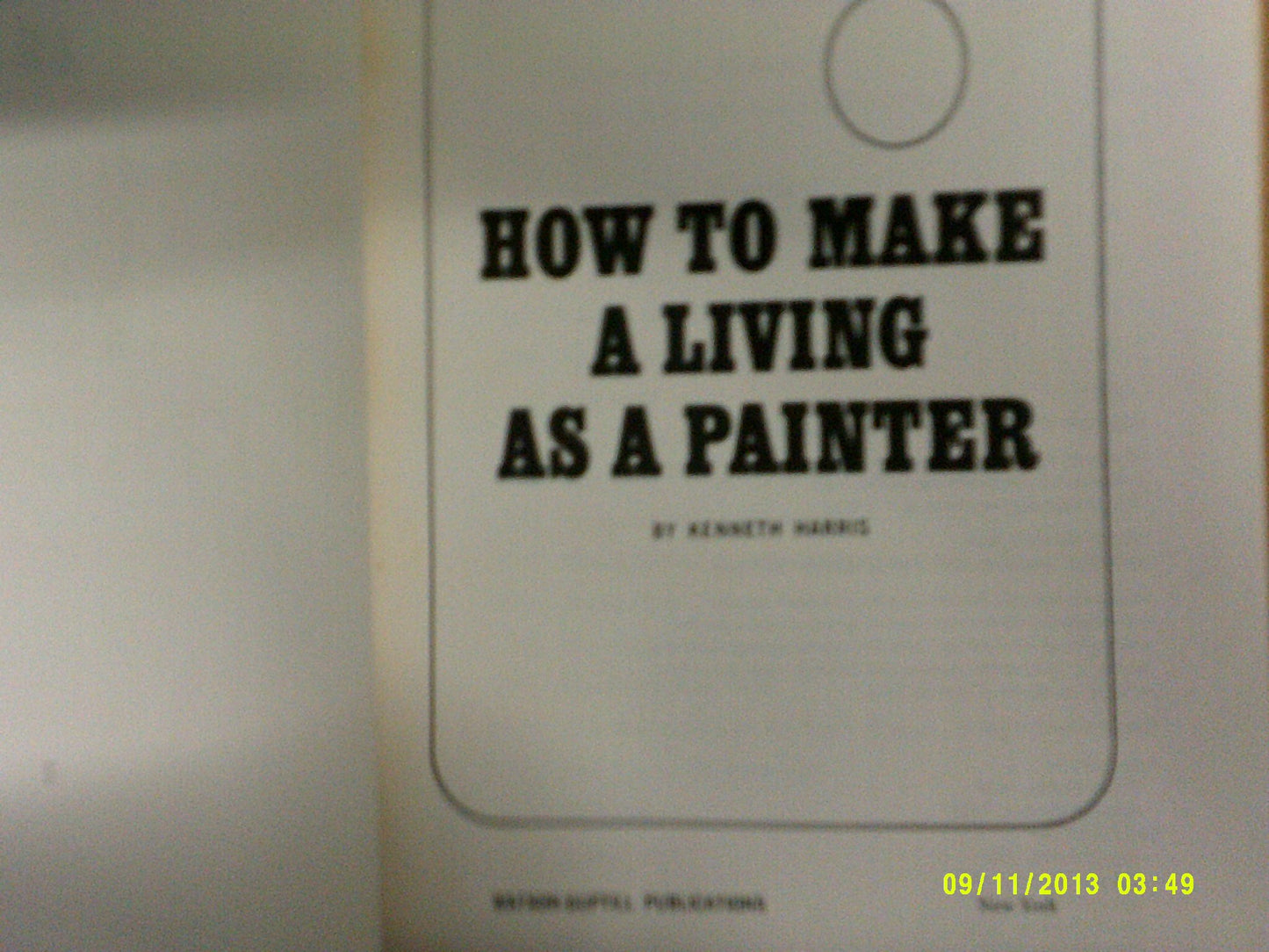 How to Make a Living As a Painter
