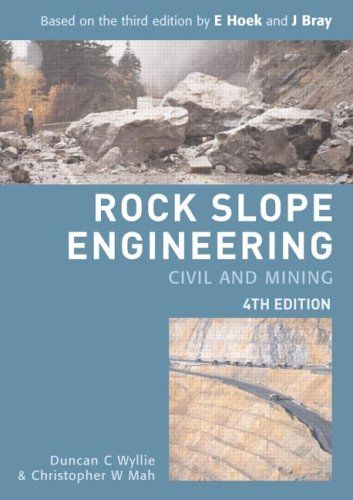 Rock Slope Engineering - Fourth Edition