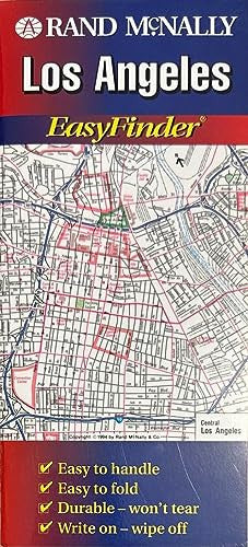Rand McNally Los Angeles Easyfinder Map