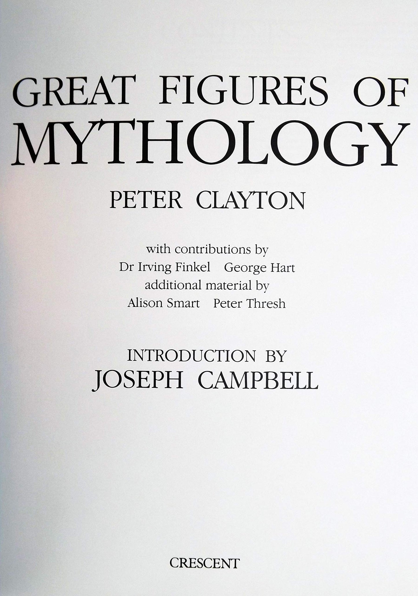 Great Figures of Mythology