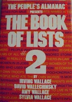 People's Almanac Presents the Book of Lists #2