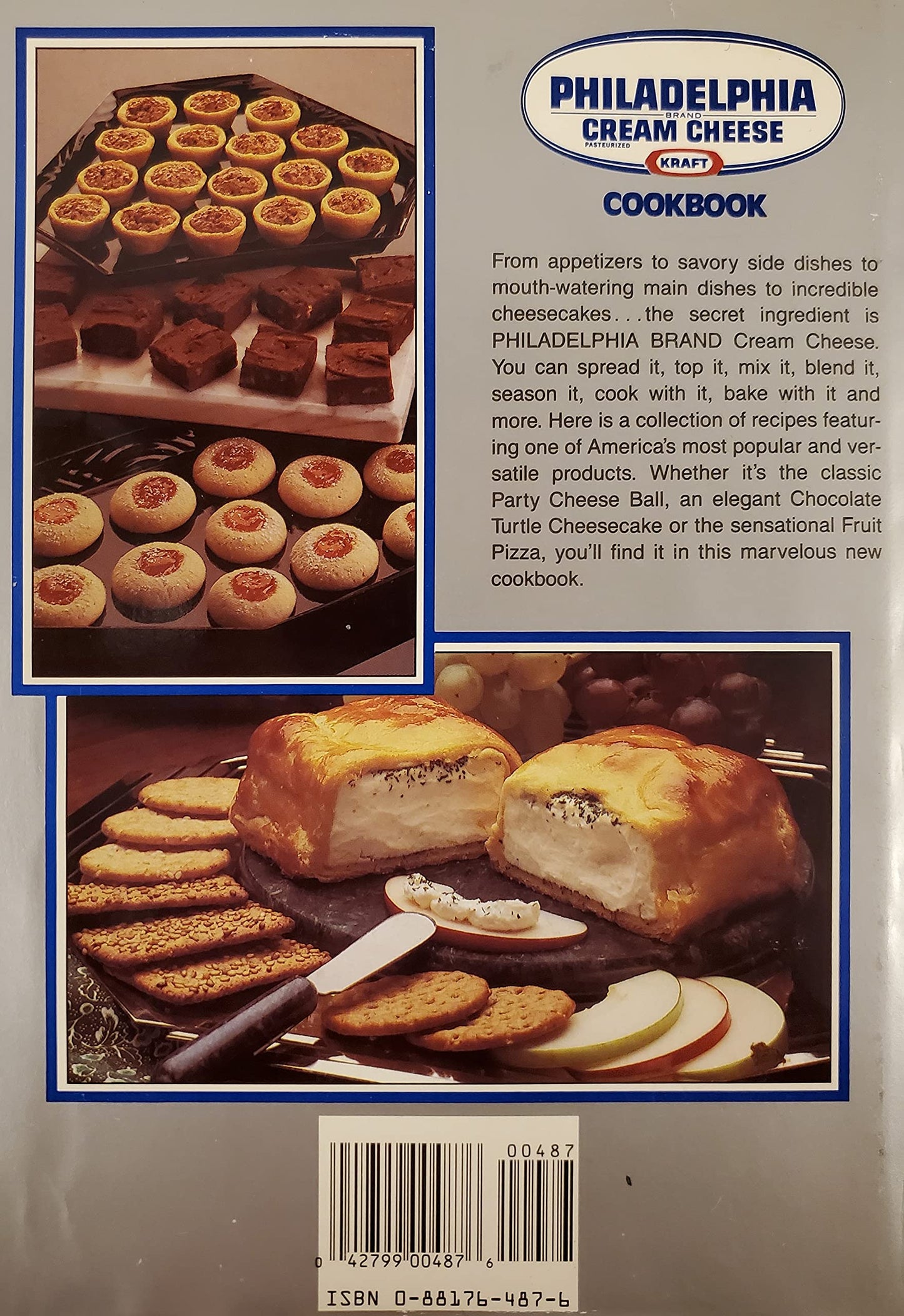 Kraft Philadelphia Brand Cream Cheese Cookbook