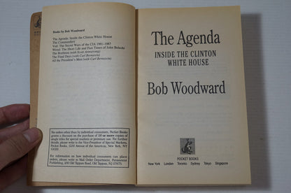 The AGENDA: INSIDE THE CLINTON WHITE HOUSE