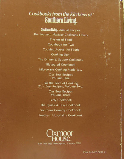 Southern Living 1984 Annual Recipes (Southern Living Annual Recipes)