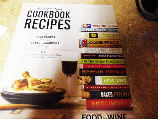 Food & Wine Best of the Best Cookbook Recipes