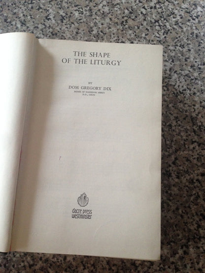 The shape of the liturgy