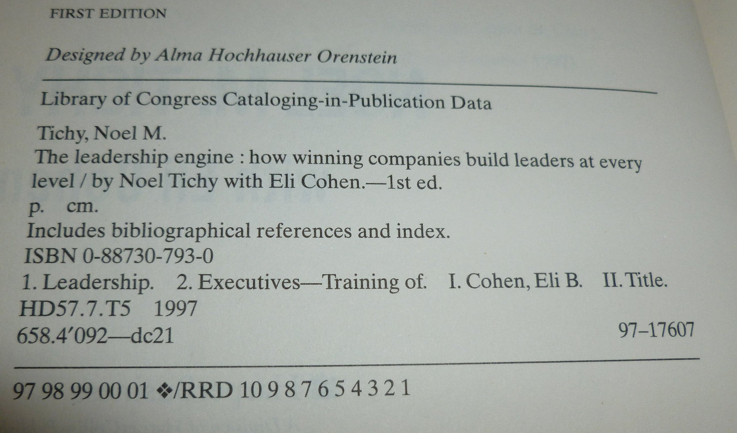 The Leadership Engine: How Winning Companies Build Leaders at Every Level