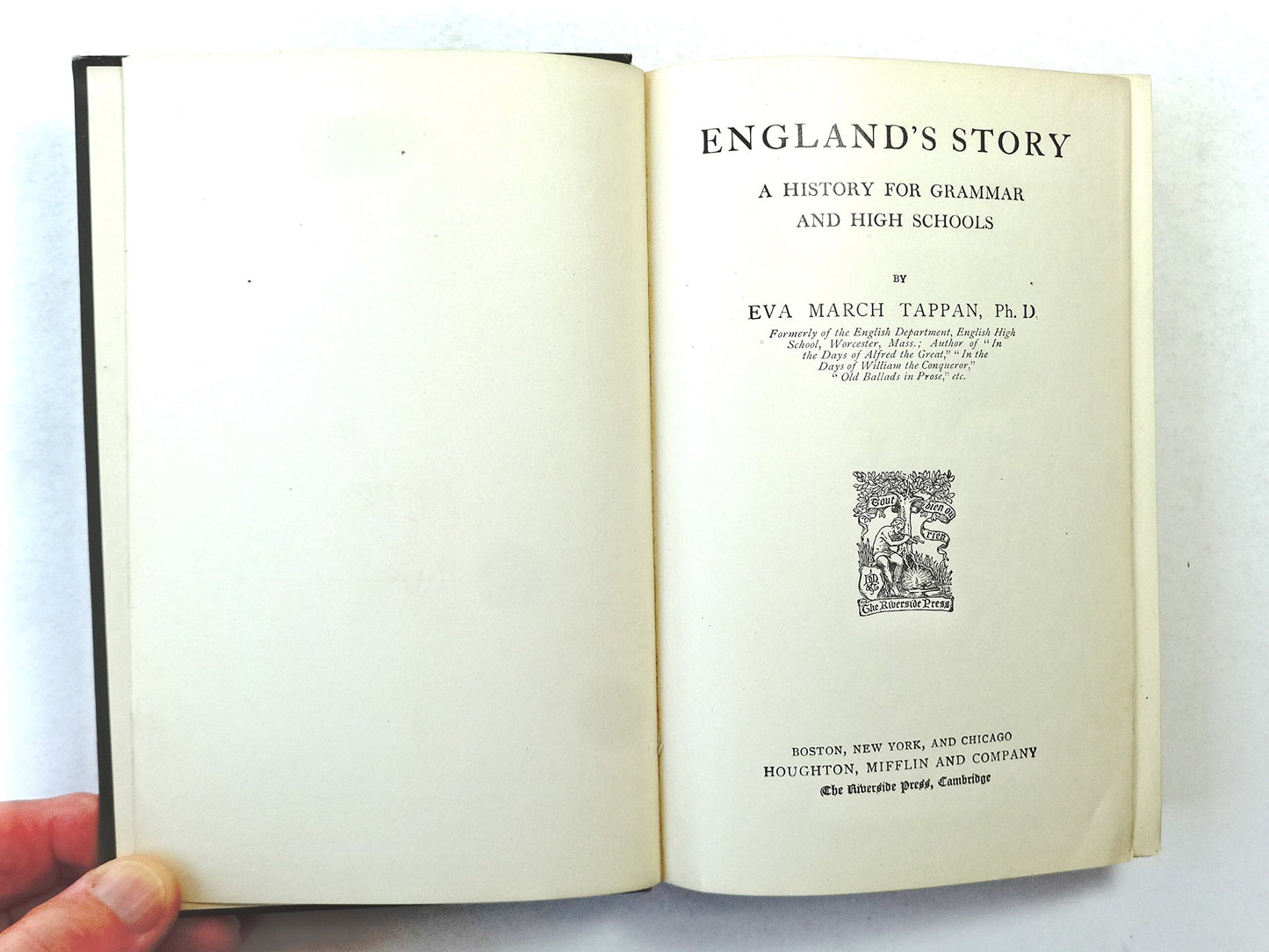 England's Story, a History for Grammar and High Schools