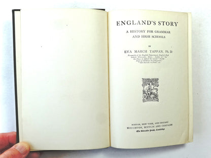 England's Story, a History for Grammar and High Schools