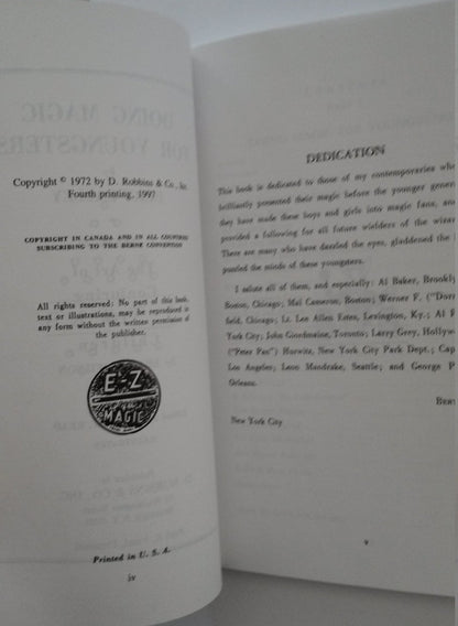 Doing Magic For Youngsters