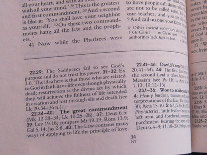 The New Oxford Annotated Bible, New Revised Standard Version