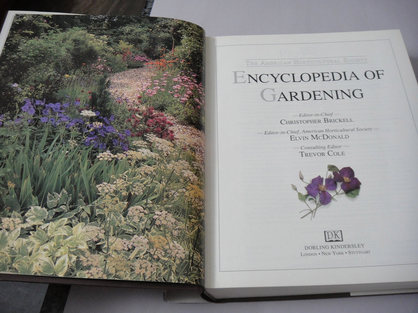American Horticultural Society Encyclopedia of Gardening