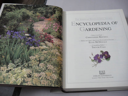 American Horticultural Society Encyclopedia of Gardening