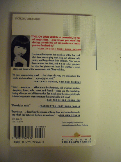 The Joy Luck Club: A Novel