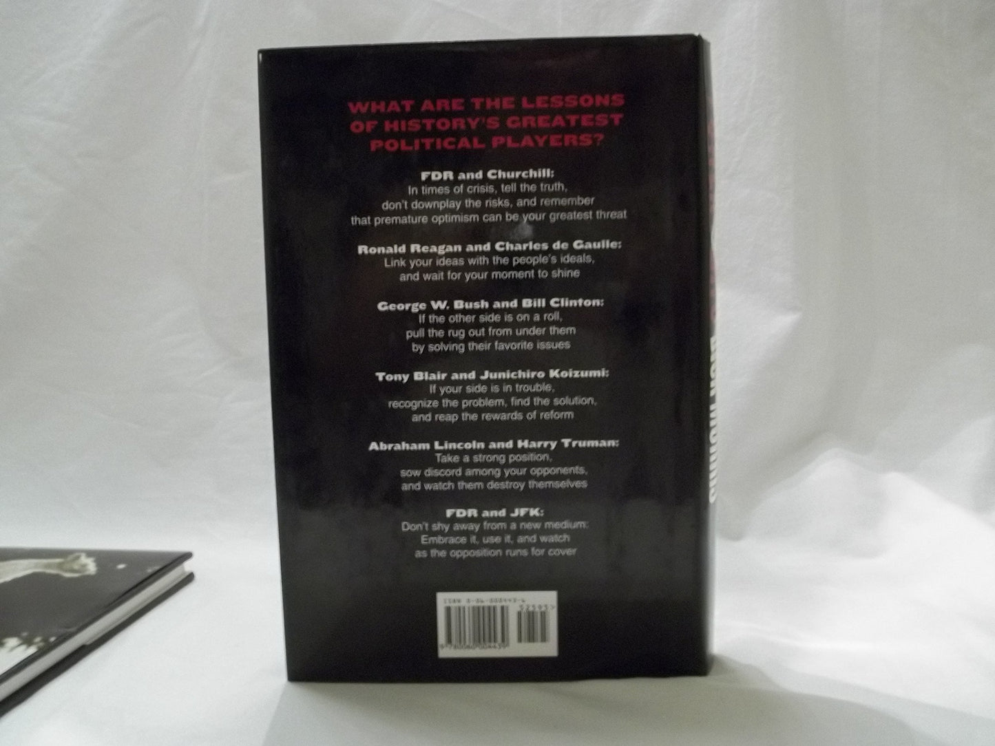 Power Plays: Win or Lose--How History's Great Political Leaders Play the Game