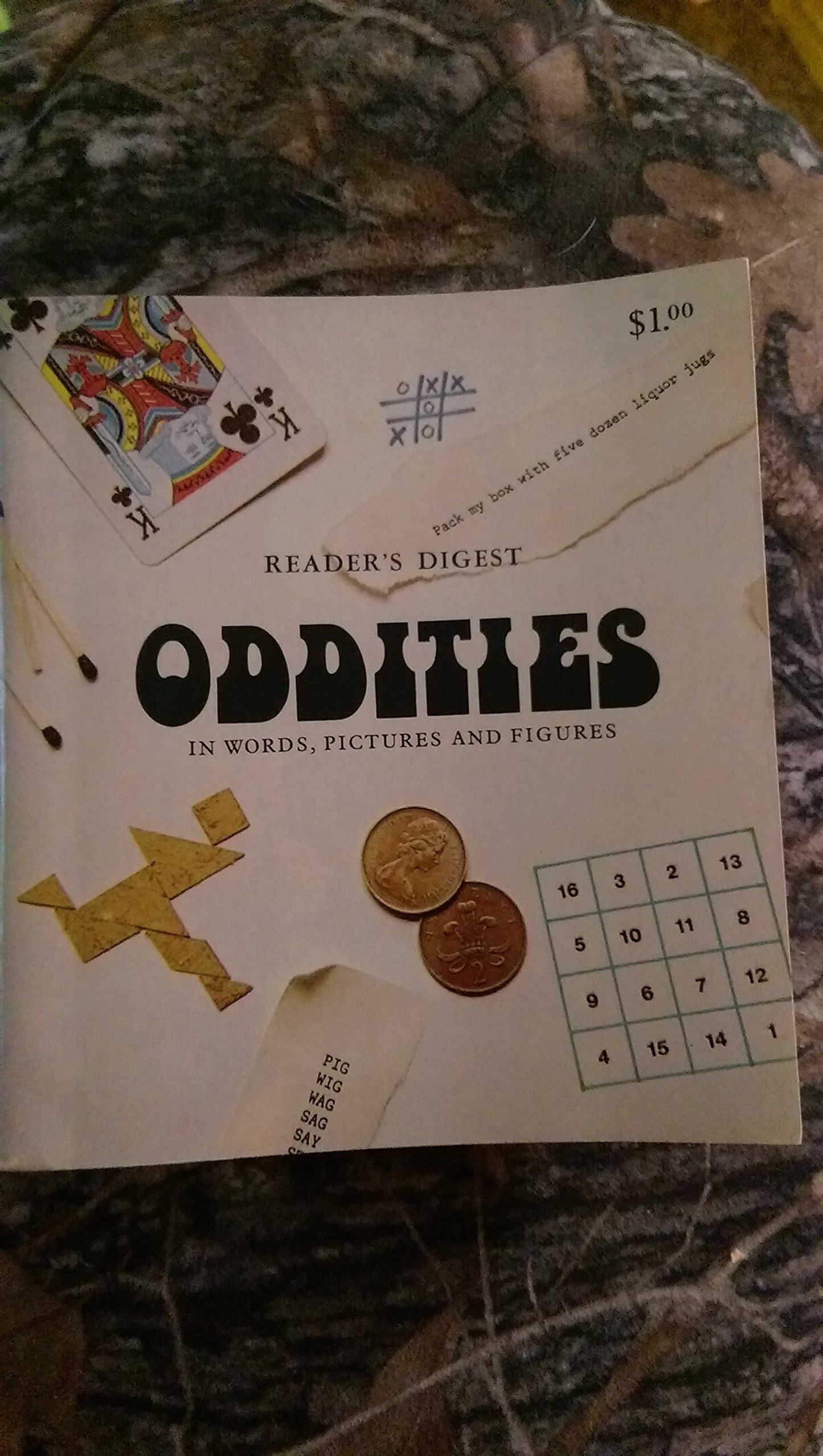 Reader's Digest Oddities in Words, Pictures and Figures