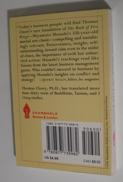 Book of Five Rings (Shambhala Pocket Classics)