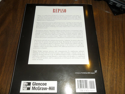 Repaso: A Complete Review Workbook for Grammar, Communication, and Culture