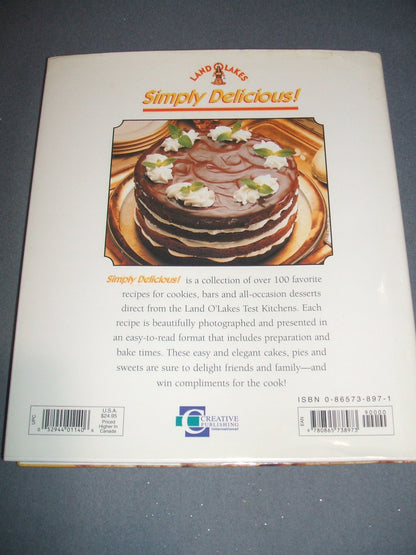 Simply Delicious: Cookies, Bars, Desserts